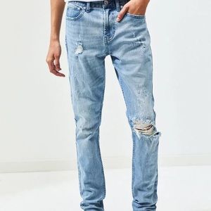 PacSun Light Destroy Slim Fit Jeans